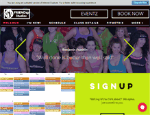 Tablet Screenshot of bethefitfriend.com
